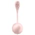 Satisfyer Ribbed Petal - langaton värinämunia (pinkki)