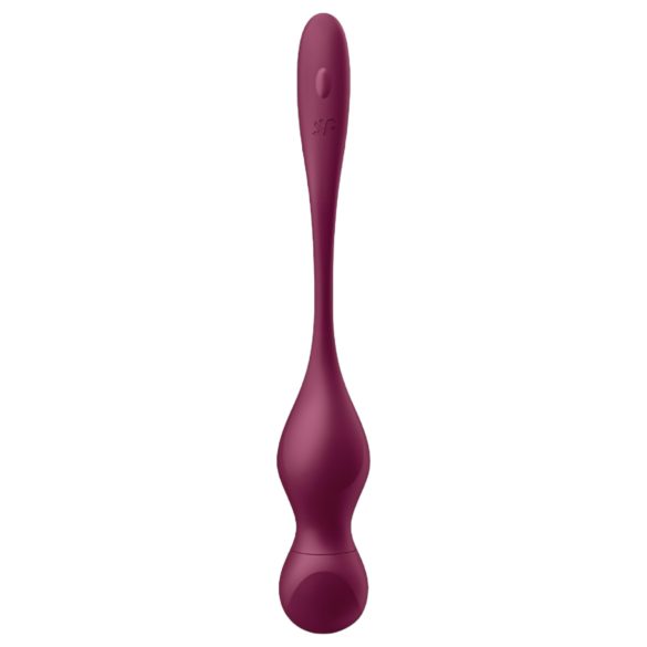 Satisfyer Love Birds Vary - älykkäät säädettävät geishakuulat - punainen
