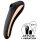 Satisfyer Dual Kiss - ladattava vagina- ja klitorisvibraattori (musta)