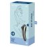 Satisfyer Dual Kiss - ladattava vagina- ja klitorisvibraattori (musta)