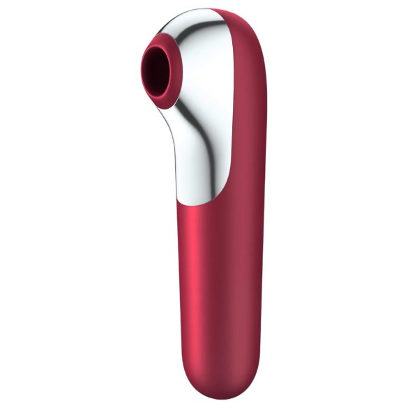 Satisfyer Dual Love - älykäs vagina- ja klitoriskiihotin (punainen)