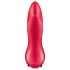 Satisfyer Rotator Plug 1 - helmiä anaalivibraattori (punainen)
