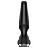 Satisfyer Plug-ilicious 2 - älykäs anaalivibraattori (musta)