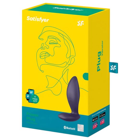 Satisfyer - anaalivibraattori - älyohjattava - violetti