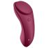 Satisfyer Sexy Secret - älykäs vedenpitävä alushousuvibraattori (punainen)