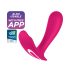 Satisfyer Top Secret - älykäs kaksoismoottori-vibraattori (pinkki)