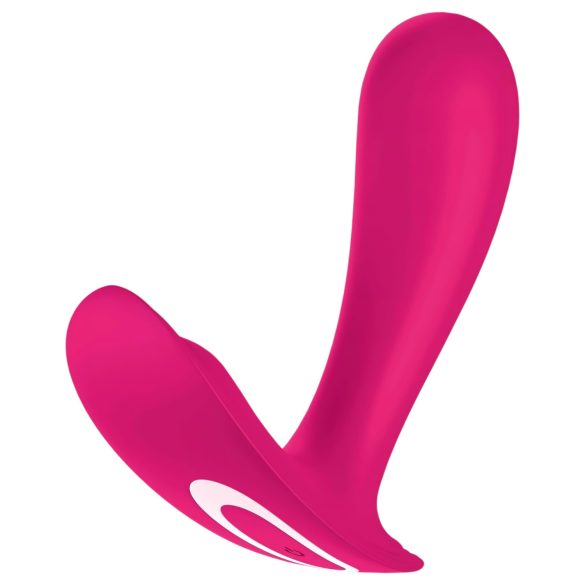 Satisfyer Top Secret - älykäs tuplamoottorivibraattori - pinkki