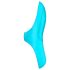 Satisfyer Teaser - ladattava vedenkestävä sormivibraattori (turkoosi)