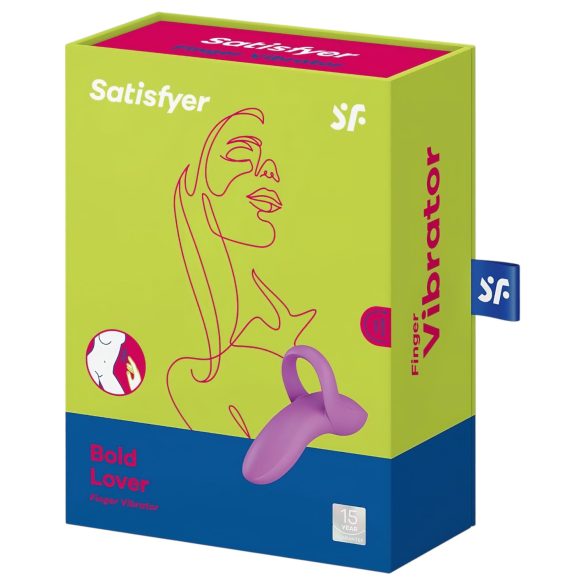 Satisfyer Bold Lover - sormiavibraattori ladattava vedenkestävä pinkki