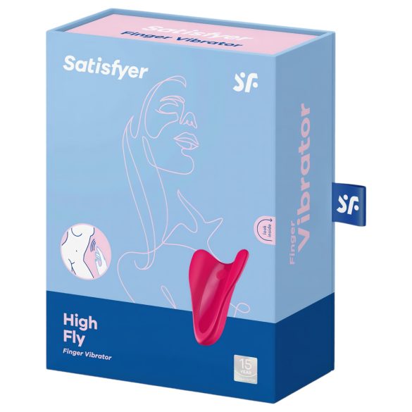 Satisfyer High Fly - klitoriskiihotin - ladattava, vedenkestävä - pinkki