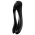 Satisfyer Candy Cane - ladattava, vedenpitävä kaksipäinen vibraattori (musta)