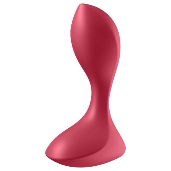 Satisfyer Backdoor Lover - ladattava anaalivibraattori - vedenpitävä - punainen