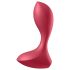 Satisfyer Backdoor Lover - ladattava, vedenkestävä anaalivibraattori (punainen)