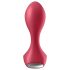 Satisfyer Backdoor Lover - ladattava anaalivibraattori - vedenpitävä - punainen