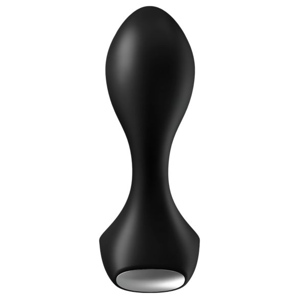 Satisfyer Backdoor Lover - ladattava anaalivibraattori - vedenkestävä - musta