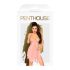 Penthouse Sweet Beast - ruusunpunainen babydoll-setti (pinkki)