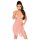 Penthouse - babydoll setti - pitsi ja ruusut - pinkki - L/XL