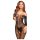 Penthouse Dreamy Diva - catsuit naisille - olkaimeton, pitsi, musta - XL