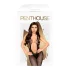 Penthouse Forbidden Fruit - avoin catsuit - musta - XL