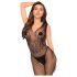 Penthouse Wild Catch - hihaton verkkokokopuku (musta) - XL
