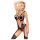 Penthouse Wild Virus - remelihastava verkkobody (musta) - XL