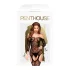 Penthouse Top-Notch - avoin verkkosetti - musta - XL
