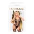 Penthouse Love Bud - aistikkaat pitsialusvaatteet (musta) - XL