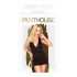 Penthouse Earth-shaker - Halterneck-mekko ja Stringit (musta) - M/L