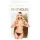 Penthouse Hot Getaway - avoin pitsitanga rusetilla - musta - L/XL