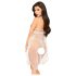 Penthouse Naughty Doll - pitsimekko ja stringit (valkoinen) - M/L