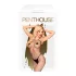 Penthouse - avoin verkkobodysuit - musta