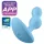 Satisfyer Deep Diver - Sovelluksella ohjattava anaalivibraattori (sininen)