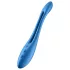 Satisfyer - parivibraattori - joustava, ladattava - sininen