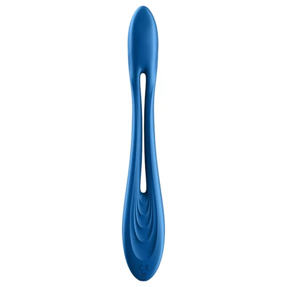 Satisfyer - parivibraattori - joustava, ladattava - sininen