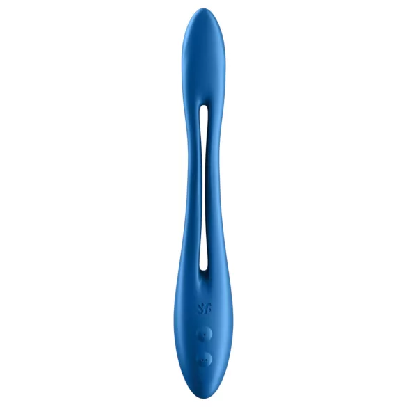 Satisfyer - parivibraattori - joustava, ladattava - sininen