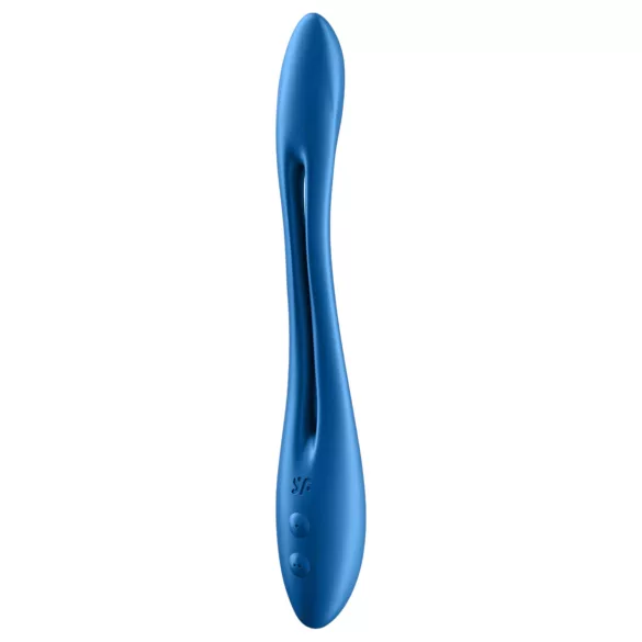 Satisfyer - parivibraattori - joustava, ladattava - sininen