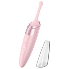   Satisfyer Twirling Delight - klitoriskiihotin - vedenkestävä - pinkki