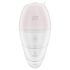 Satisfyer Supernova - ladattava, ilmapulsseja hyödyntävä 2in1-vibraattori (valkoinen)