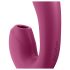 Satisfyer Sunray - ladattava ilmavirta 2in1 vibraattori (punainen)