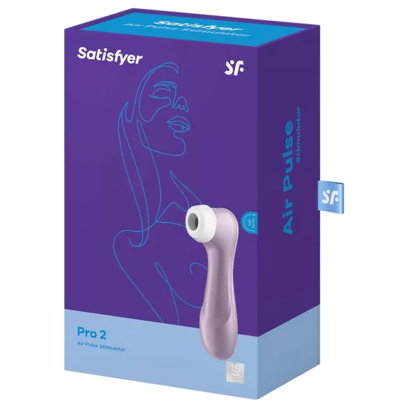 Satisfyer Pro 2 Gen2 - ladattava klitoriskiihotin - violetti