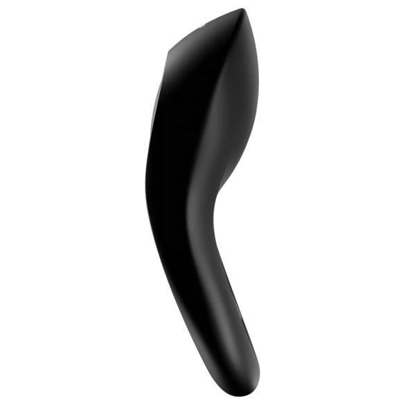 Satisfyer Legendary Duo - vibraattoripenisrengas - ladattava - musta