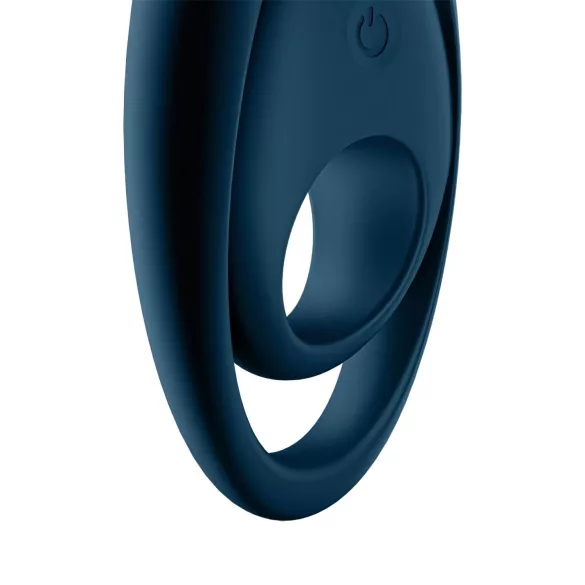 Satisfyer Glorious Duo - vibraatiopenisrengas - sininen