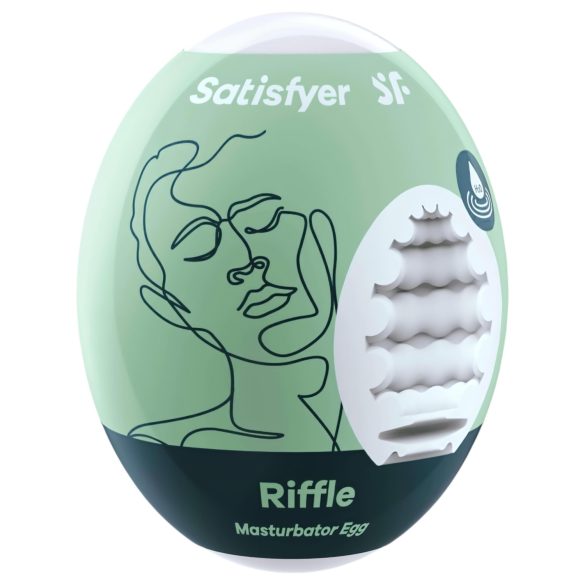 Satisfyer Egg Riffle - munakas masturbaattori (1 kpl)