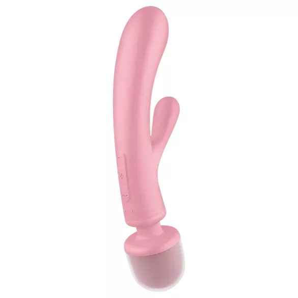 Satisfyer Triple Lover - G-pisteen ja klitoriksen vibraattori - pinkki