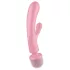 Satisfyer Triple Lover - G-pisteen ja klitoriksen vibraattori - pinkki