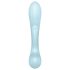 Satisfyer Triple Oh - ladattava, varrellinen klitoriskiihotin (sininen)