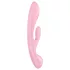 Satisfyer Triple Oh - ladattava klitoriskiihotin vibraattori varrella - pinkki