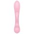 Satisfyer Triple Oh - ladattava, joka pisteen vibraattori (vaaleanpunainen)