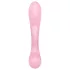 Satisfyer Triple Oh - ladattava klitoriskiihotin vibraattori varrella - pinkki