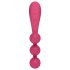 Satisfyer Tri Ball 1 - ladattava monitoimivibraattori (punainen)